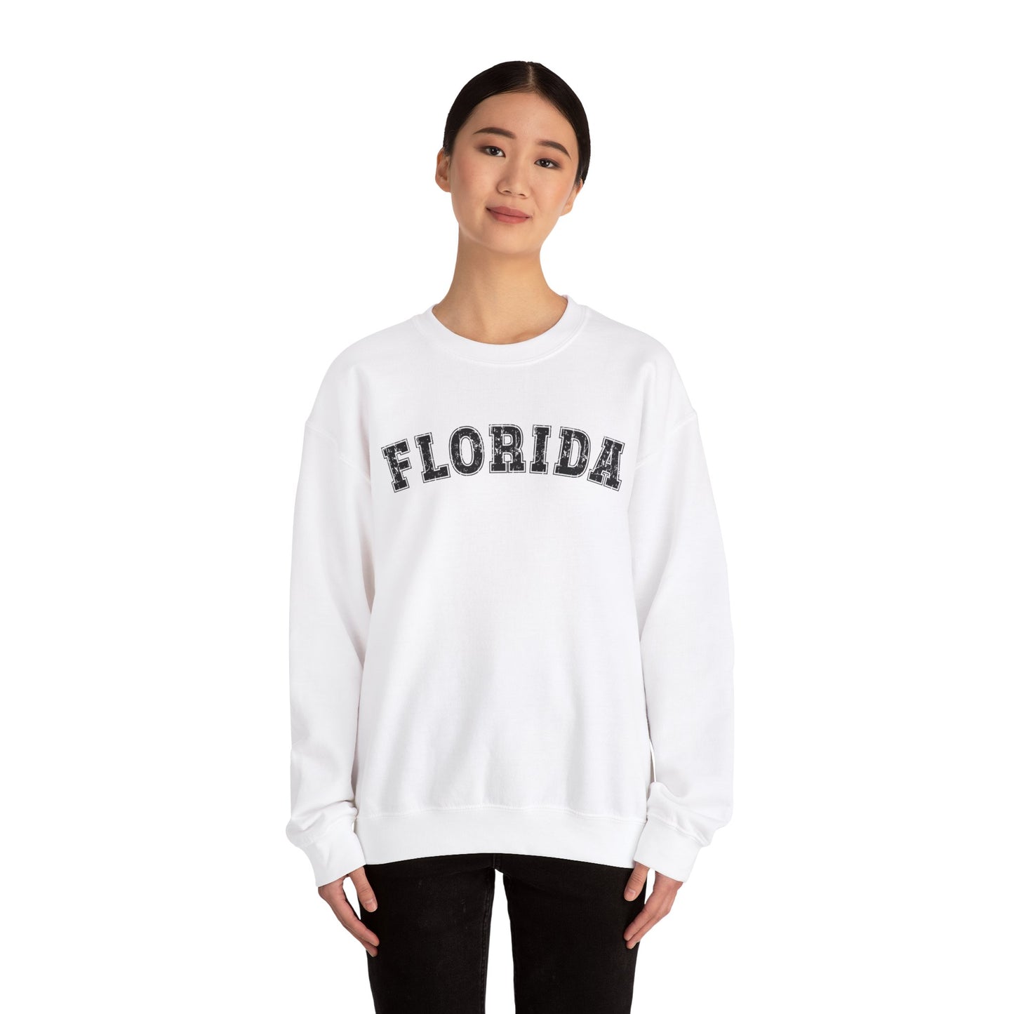 Florida Vintage State Pride - Unisex Heavy Blend™ Crewneck Sweatshirt