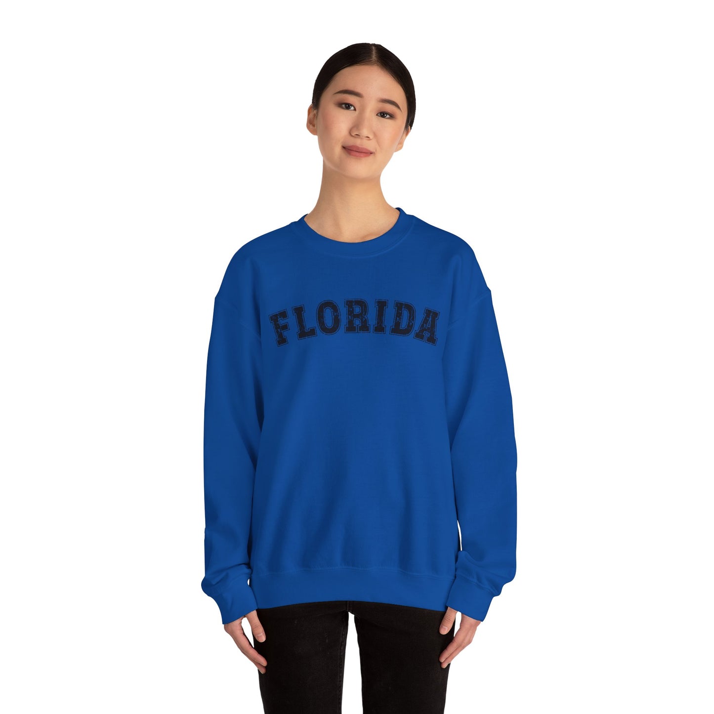 Florida Vintage State Pride - Unisex Heavy Blend™ Crewneck Sweatshirt