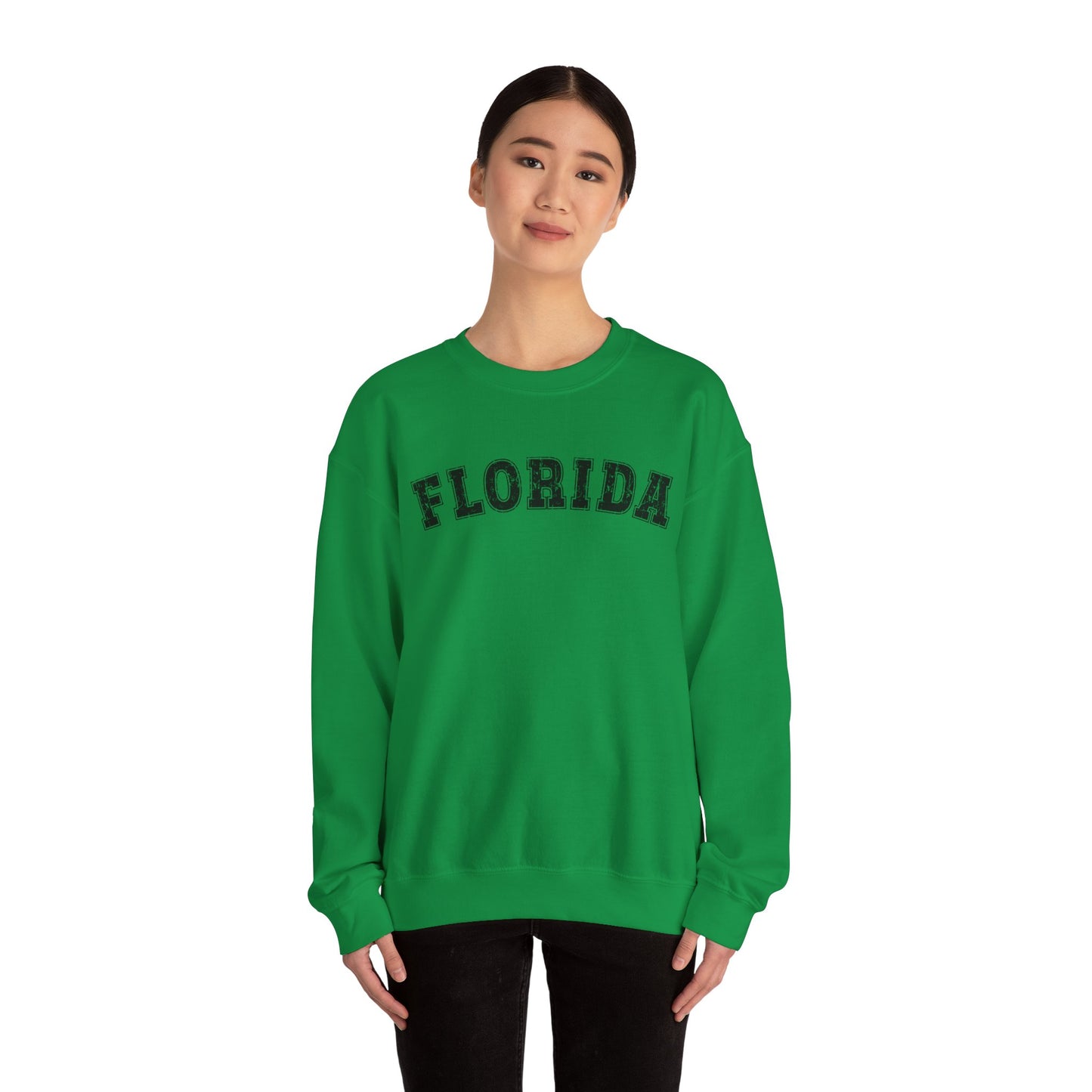 Florida Vintage State Pride - Unisex Heavy Blend™ Crewneck Sweatshirt