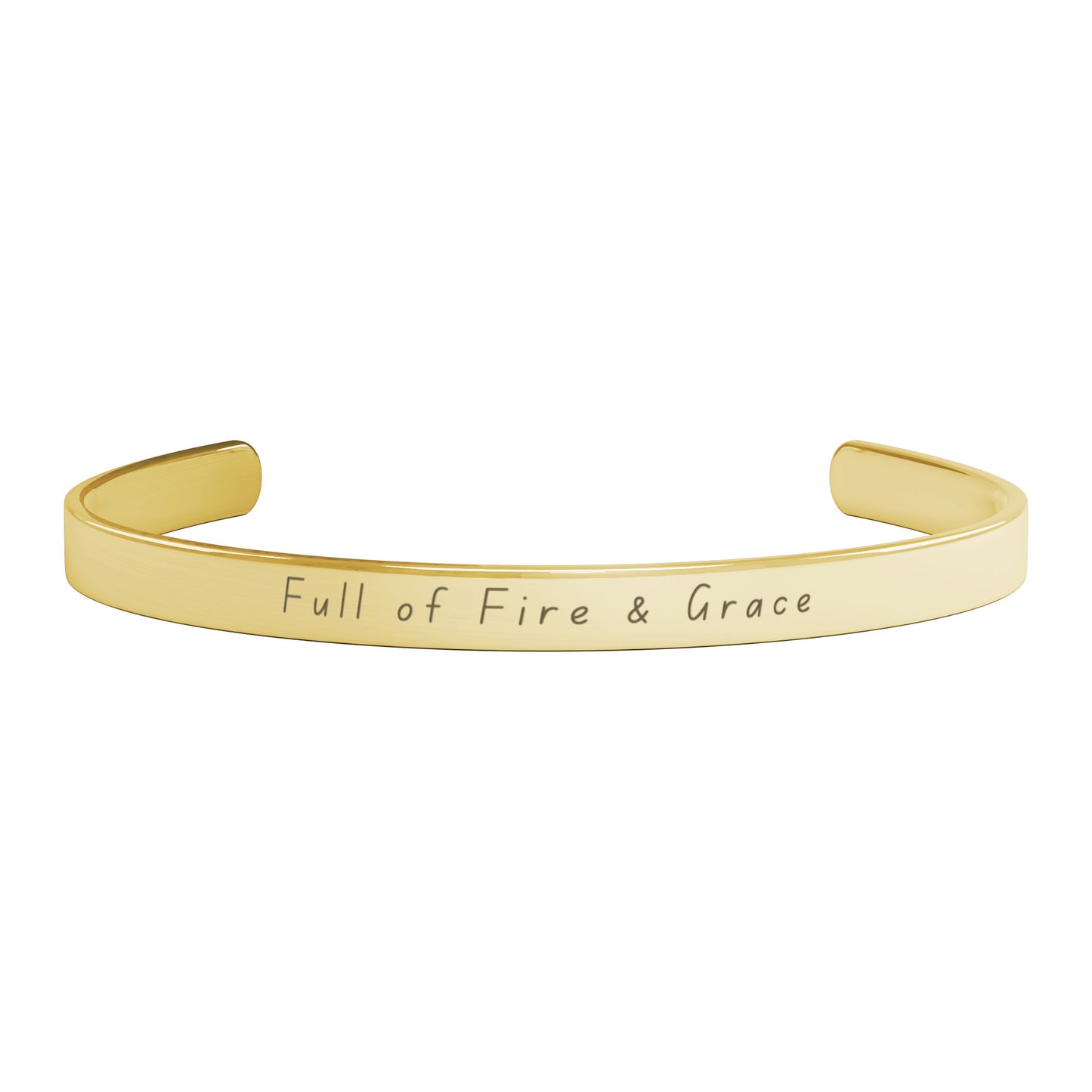 "Full of Fire & Grace" - Cuff Bracelet