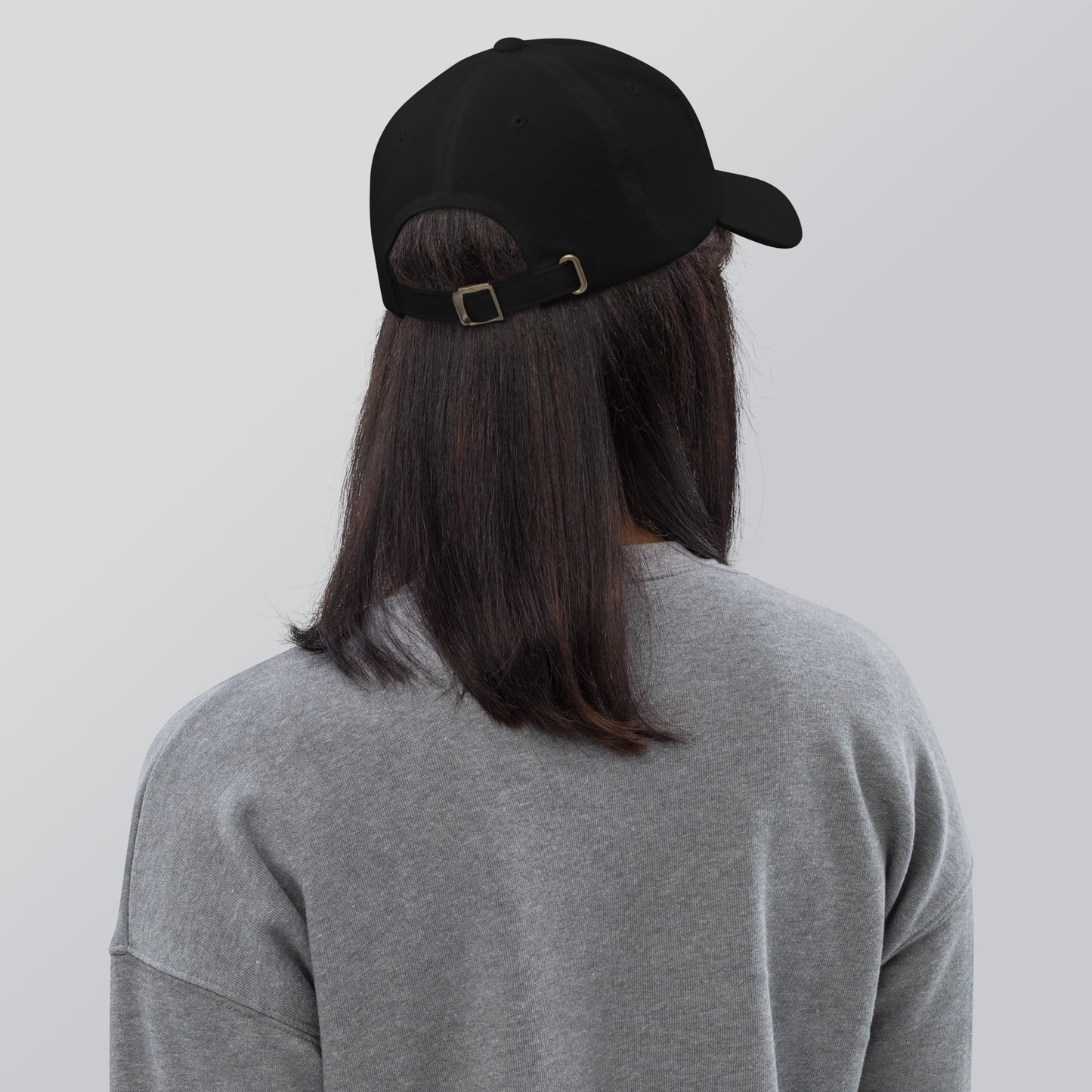 Black on black baseball cap
