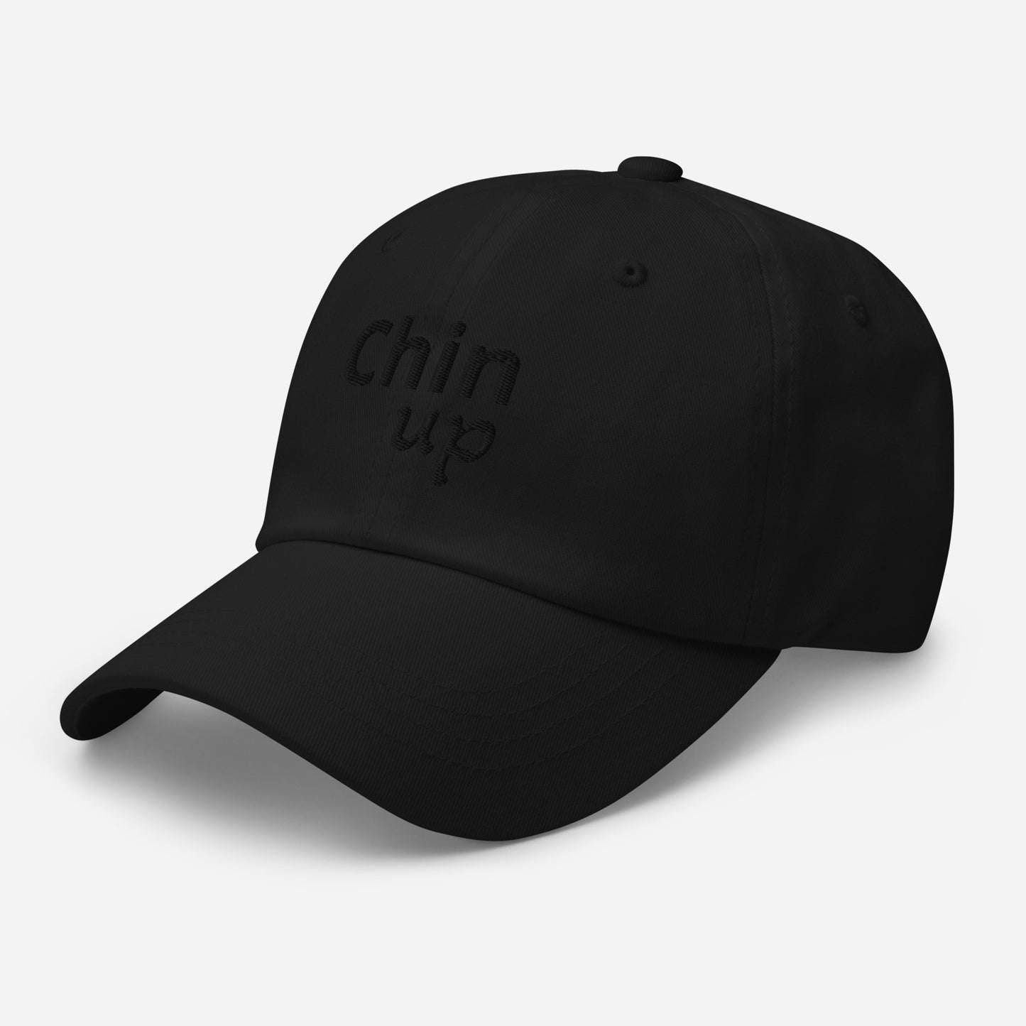 Black on black baseball cap